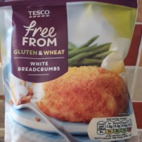Tesco Free From breadcrumbs - ideal for my fish cake recipe