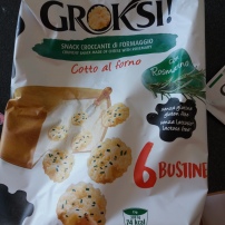 Lactose free cheese snack in Italy