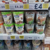 More dairy free icecream in Tesco - including Ben and Jerry's and Alpro